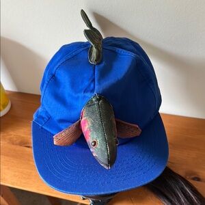 Blue Fish Hat for Pets